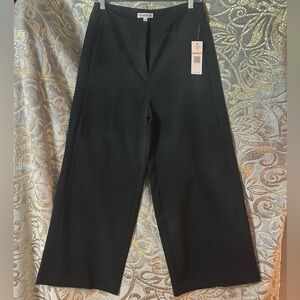 ✨ Nanette Lepore Wide-Leg Ankle Pants – Black | NWT Designer Chic ✨